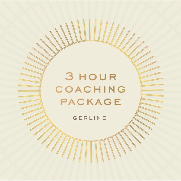 3-hour coaching package - Gerline