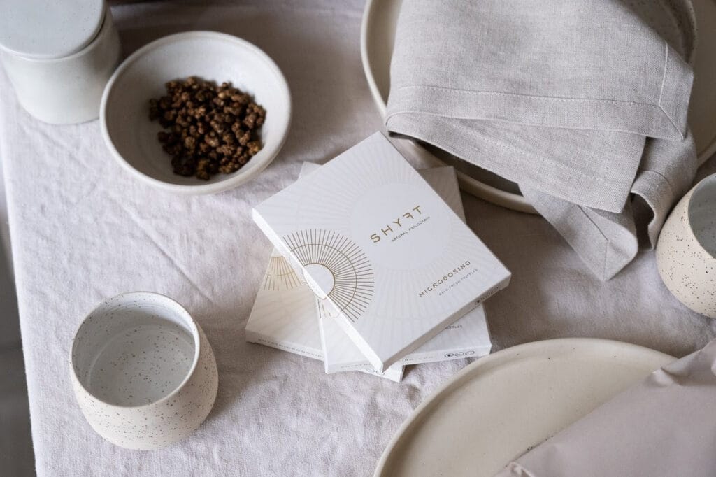 Microdosing psilocybin truffles for mental clarity, creativity, and emotional balance.