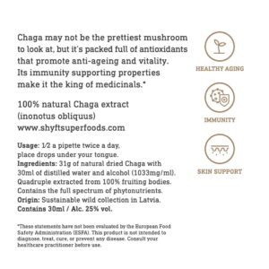 Chaga extract eigenschappen bestellen ionotus obliquus