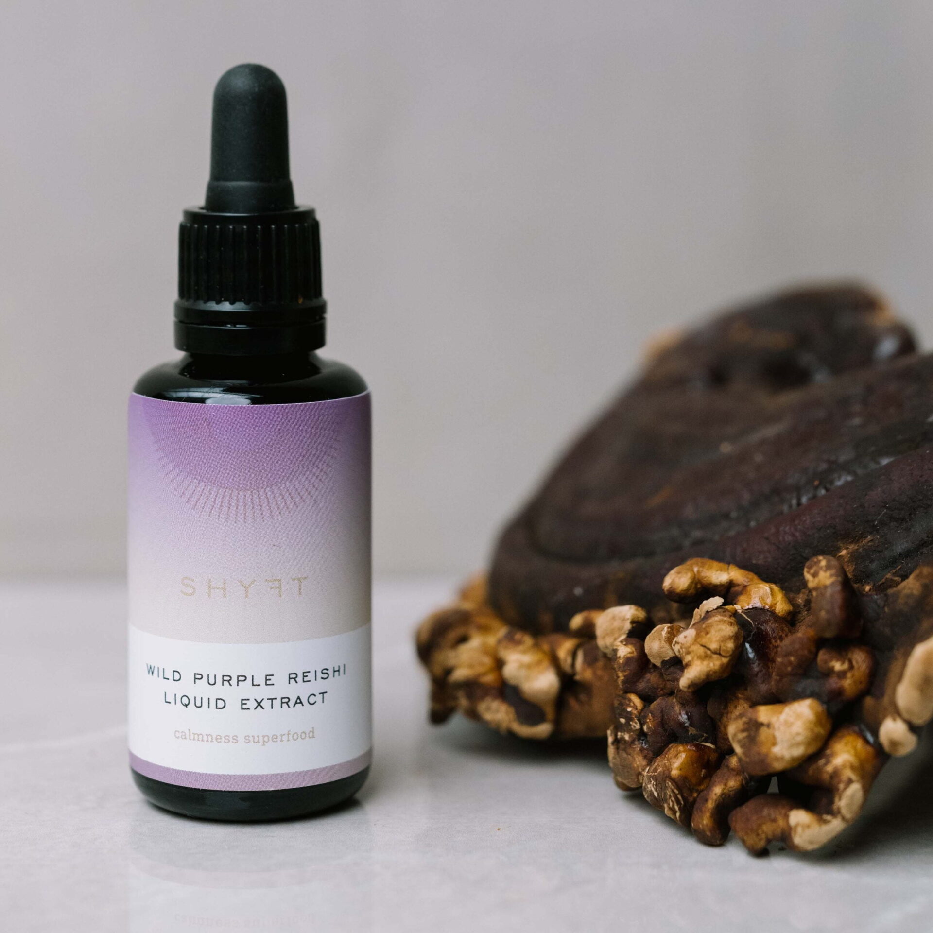 Purple Reishi Extract -wilde oogst organic mushroom