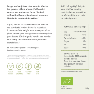 Voordelen en eigenschappen van Matcha thee